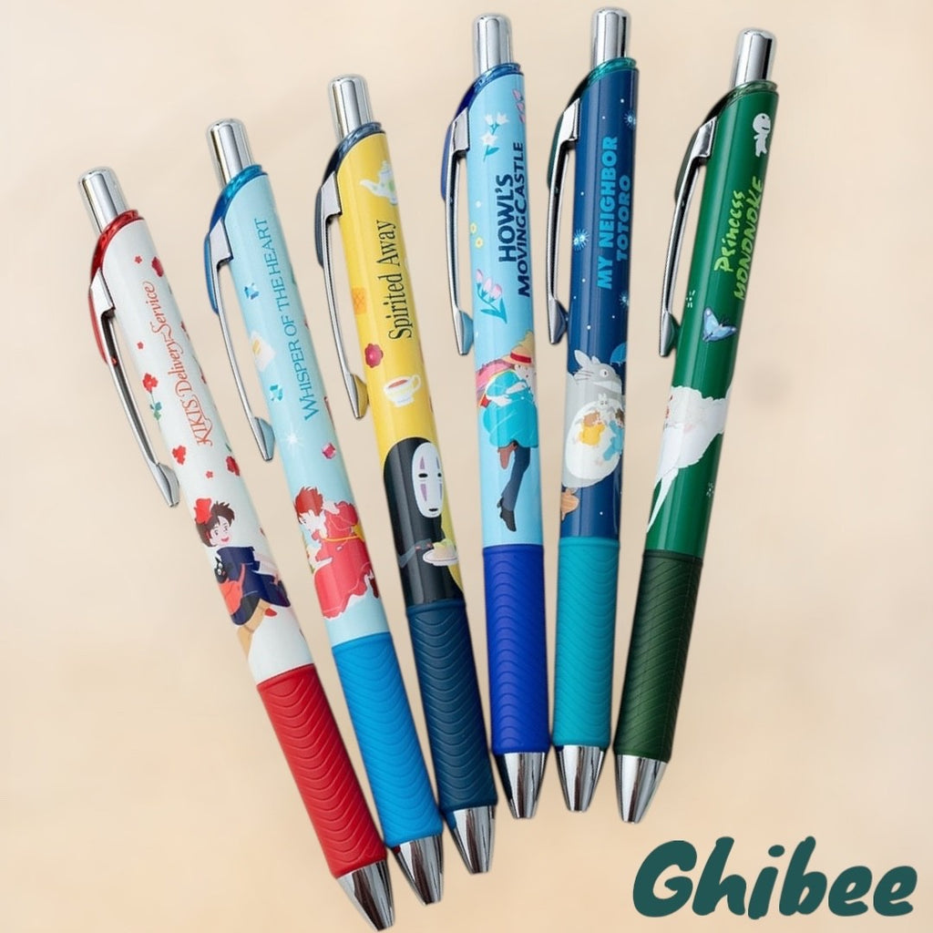 Studio Ghibli Spirited Away Stationery Set – EnerGel Pen + Sticky Notes