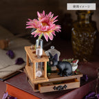 Studio Ghibli Kiki’s Delivery Service Diorama Sand Timer JiJi Laboratory Rare