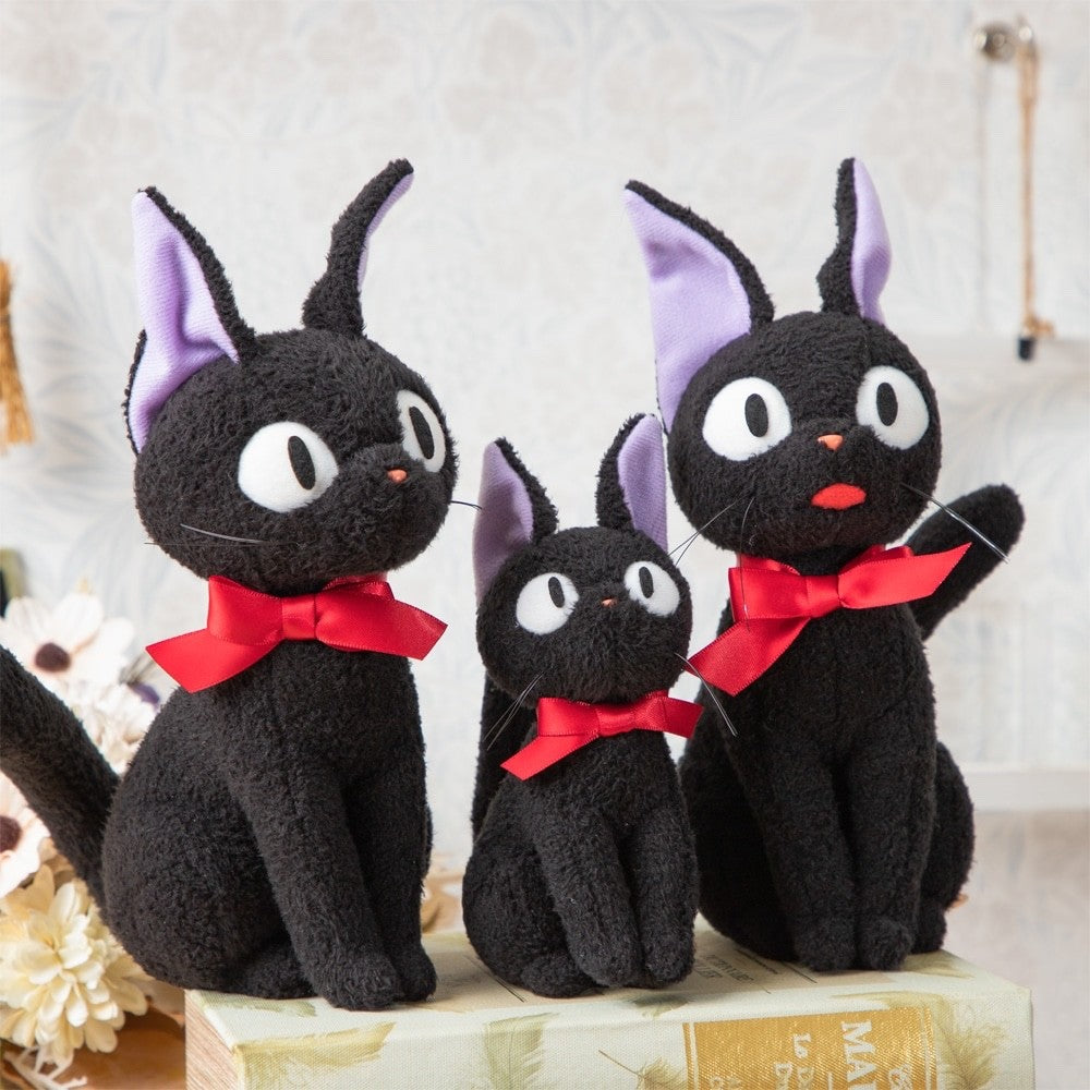 Studio Ghibli Kiki’s Delivery Service Plush – Honobono Jiji Sitting Plush