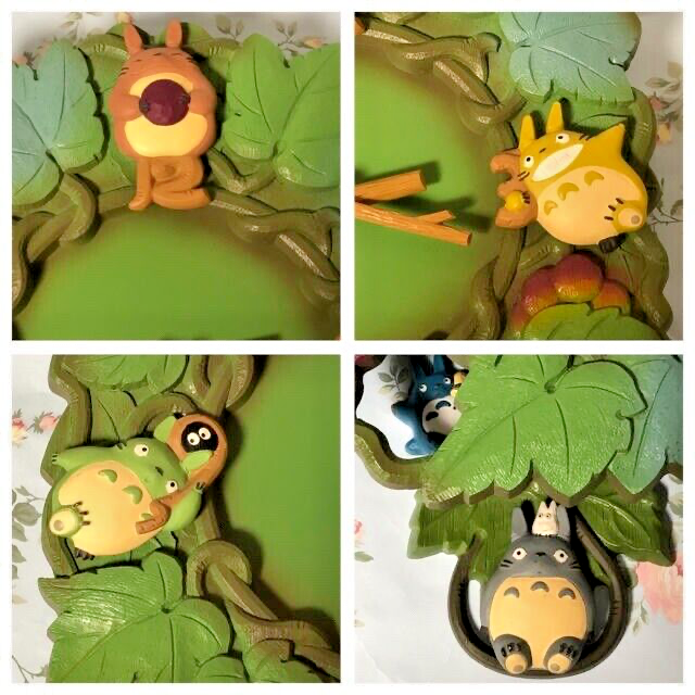 CITIZEN Studio Ghibli Totoro Pendulum Wall Clock - 4MP730MN05 - Rare Collectible