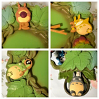 CITIZEN Studio Ghibli Totoro Pendulum Wall Clock - 4MP730MN05 - Rare Collectible
