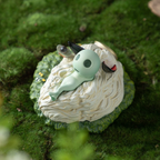 Studio Ghibli Princess Mononoke San Mask Mini Desk Clock Kodama Collectable