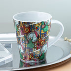 Donguri Closet Studio Ghibli Howl’s Moving Castle Stained Glass Art Mug Japan