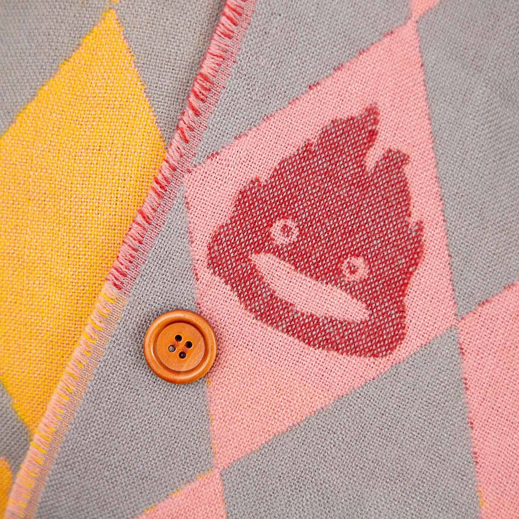 Studio Ghibli Howl’s Moving Castle Button Cape Shawl | Howl’s Mantle Style