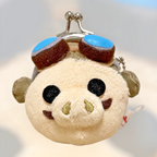 Studio Ghibli Mini Plush Collection Coin Purse Bag Charm Totoro Jiji Porco Kids