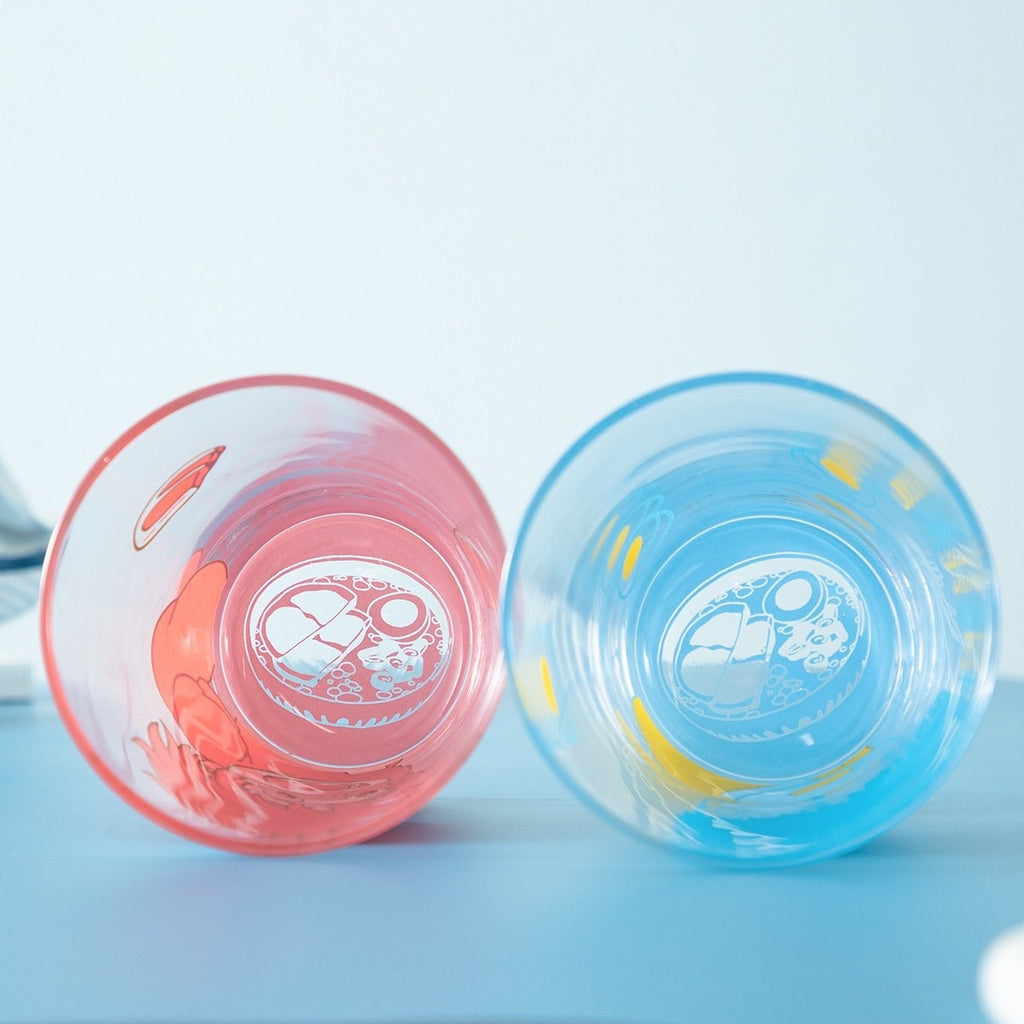 Studio Ghibli Ponyo & Sosuke Pair Glasses Set – Ramen Design  Made in Japan