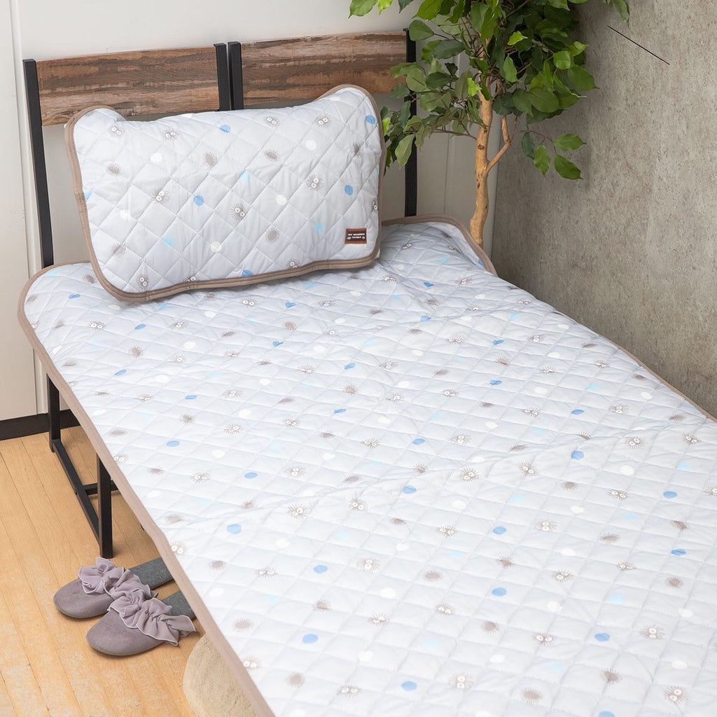 Studio Ghibli My Neighbor Totoro Sepia Kurosuke Cooling Bed Pad 105×205cm