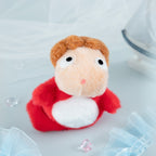 Studio Ghibli Ponyo Plush Mascot – Soft & Fluffy Ball Chain Toy 12cm K-6533