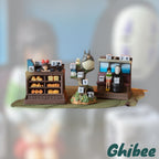 Studio Ghibli Spirited Away Perpetual Calendar  Chihiro  No-Face Scene Figurine