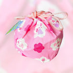 Studio Ghibli My Neighbor Totoro Sakura Drawstring Bag Pink Cherry Blossom
