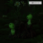 Studio Ghibli Princess Mononoke Kodama Glow Dark Mini Vase Anime Decor Gift