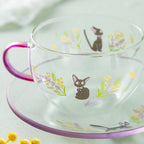 Studio Ghibli Kiki’s Delivery Service Jiji Flower Bouquet Complete Tea Set