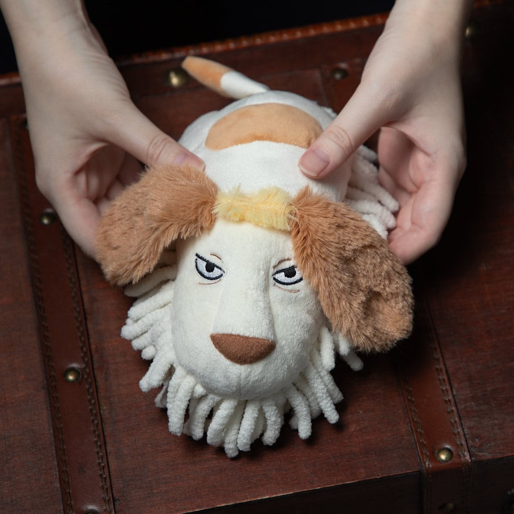 Studio Ghibli Howl’s Moving Castle Hin Mop  Fluffy Cleaning Plush Dog