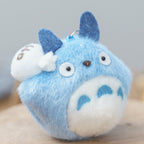 Studio Ghibli My Neighbor Totoro Plush Keychain Medium Totoro Blue Totoro K-9068