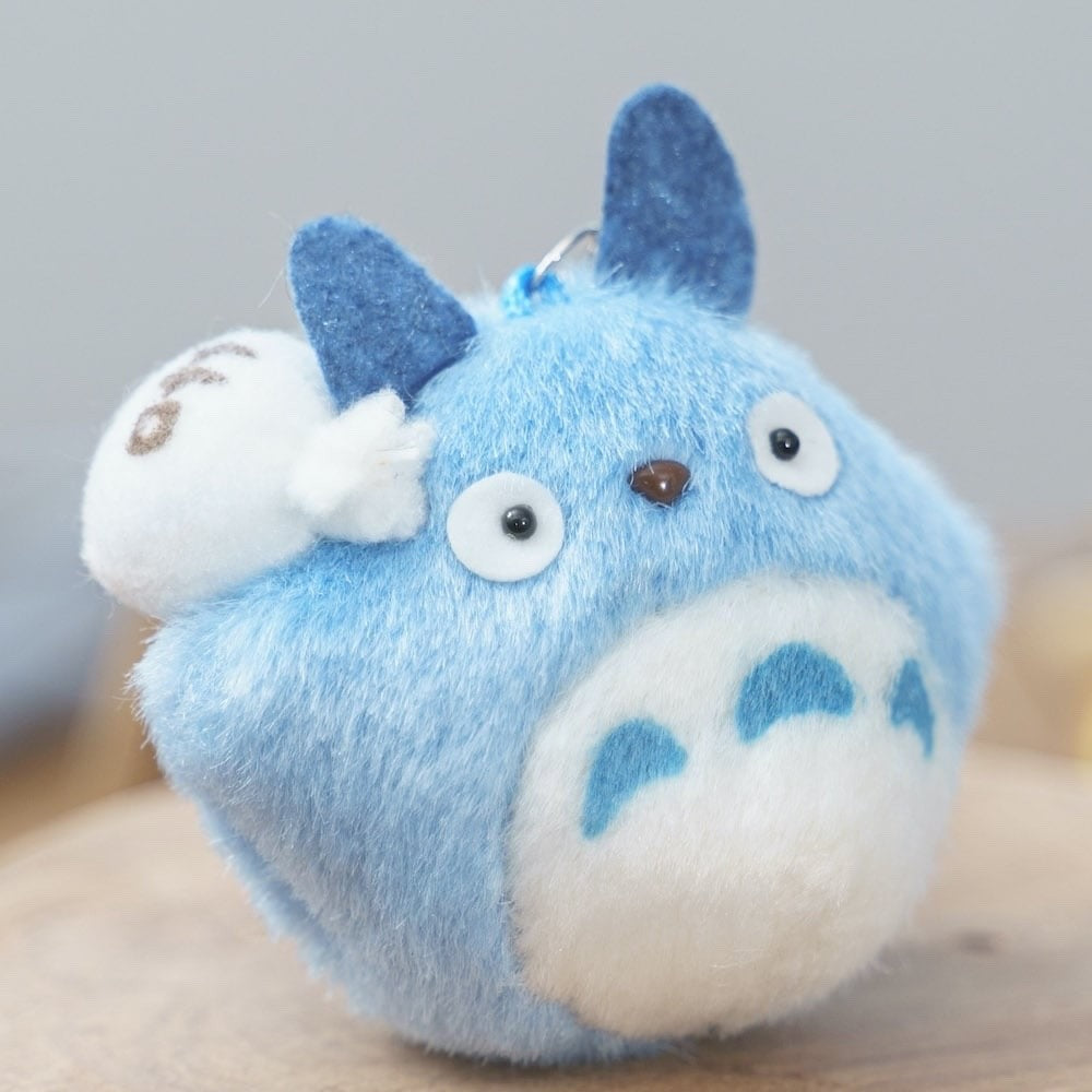 Studio Ghibli My Neighbor Totoro Plush Keychain Medium Totoro Blue Totoro K-9068