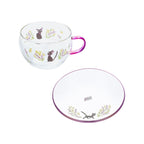 Studio Ghibli Kiki’s Delivery Service Jiji Flower Bouquet Complete Tea Set
