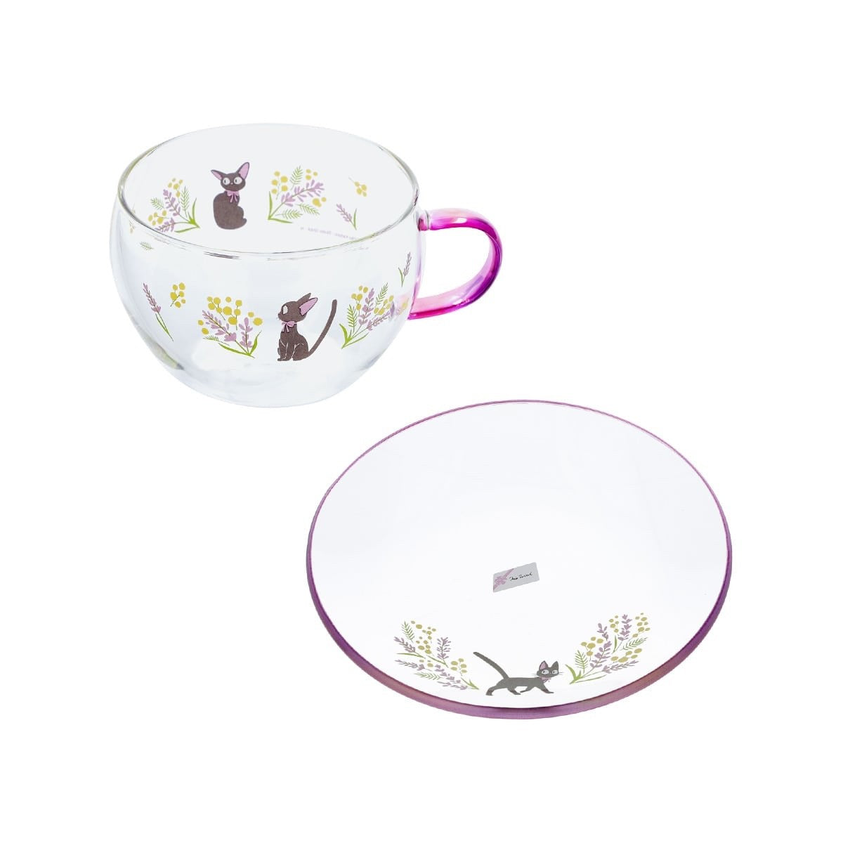 Studio Ghibli Kiki’s Delivery Service Jiji Flower Bouquet Complete Tea Set
