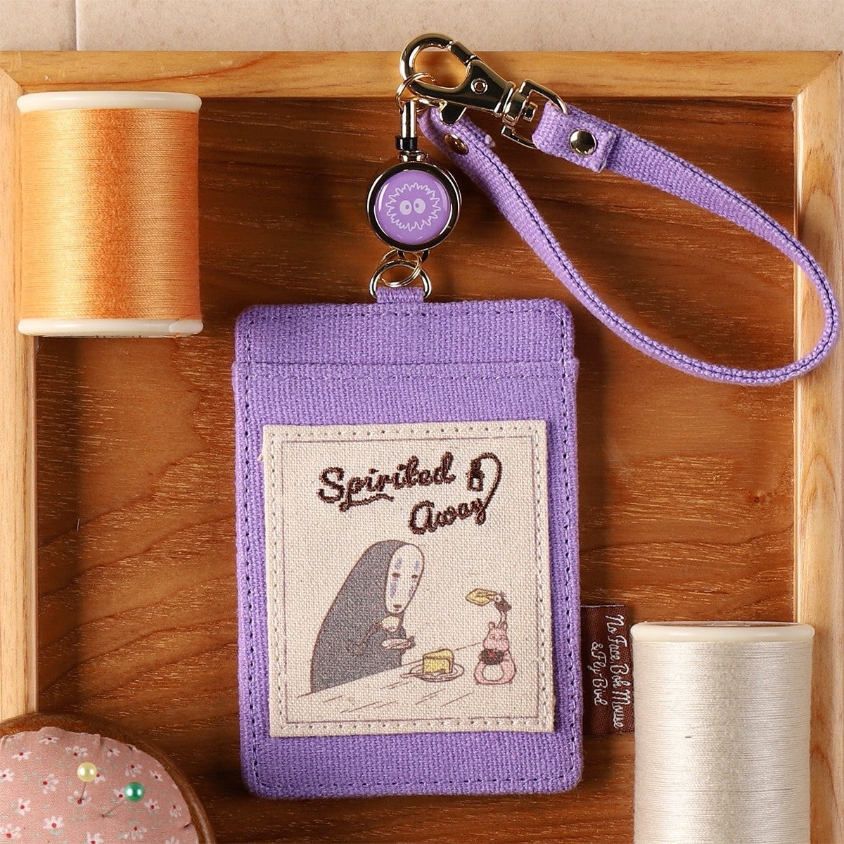 Studio Ghibli Collection Pass Case Card Holder Howl Totoro Kiki Spirited Away
