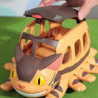 Studio Ghibli My Neighbour Totoro Catbus Interactive Moving Toy Storage Case