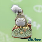 Studio Ghibli My Neighbor Totoro Music Box – Dandelion Rotating Ceramic Figurine