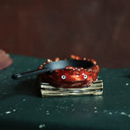 Studio Ghibli Howl’s Moving Castle Calcifer Antique Tray – Frying Pan Design