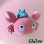 Studio Ghibli My Neighbor Totoro Capsule Toy Mei-Crab Medium Totoro Figure