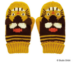 Studio Ghibli My Neighbor Totoro Catbus Knit Mittens (Kids) – Winter Accessory