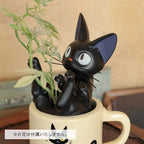 Studio Ghibli Kiki’s Delivery Service Jiji Flower Vase Mischievous Jiji in Mug