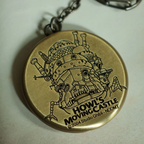 Studio Ghibli Howls Moving Castle Door Dial Keychain Spinning Colour Official