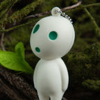 Studio Ghibli Princess Mononoke Kodama Squishy Keychain Charm