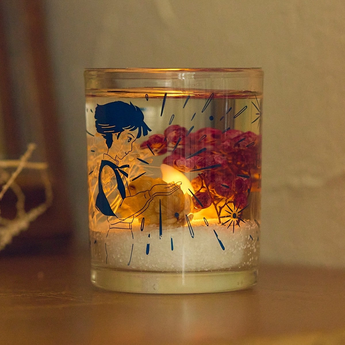 Studio Ghibli Howl’s Moving Castle LED Gel Candle – Young Howl with Star Child –