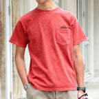 Studio Ghibli Howl’s Moving Castle x Good On Pocket Embroidery T-Shirt Calcifer