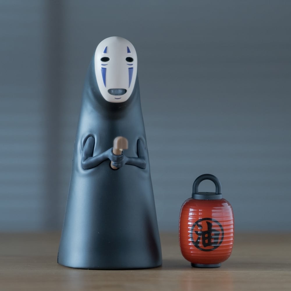 Studio Ghibli Spirited Away No-Face Lantern Motion Sensor Light Figurine