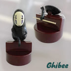 Studio Ghibli Spirited Away No Face Toothpick Holder Rare Collectible