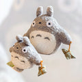 Studio Ghibli My Neighbor Totoro Plush Fluffy Seed Bundle in Hand Edition Rare