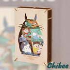 Studio Ghibli My Neighbor Totoro Wood & Paper Theater Wood Style Craft Kit