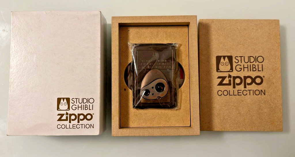 Studio Ghibli Castle in the Sky Laputa ZIPPO Robot Soldier RARE Collectable