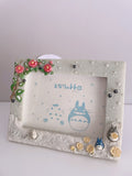 Studio Ghibli Totoro My Neighbor Winter Wildflower Photo Frame Rare Collectable