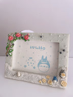 Studio Ghibli Totoro My Neighbor Winter Wildflower Photo Frame Rare Collectable