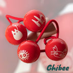 Studio Ghibli Totoro Mei Hair Tie Set 2pcs Red Acrylic Hair Bands Kids Gift