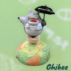 Studio Ghibli My Neighbor Totoro Music Box “Sanpo” Walking Totoro Ceramic 8cm