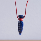 Studio Ghibli Princess Mononoke Pendant San’s Crystal Dagger with Sodalite Stone