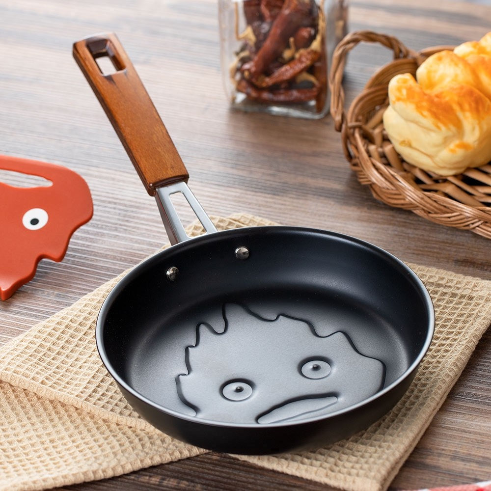 Studio Ghibli Howl Moving Castle Calcifer Pan Spatula Set Kitchen Made in Japan