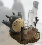Studio Ghibli My Neighbor Totoro Don-Doko Dance Triple Vase Rare Collectable
