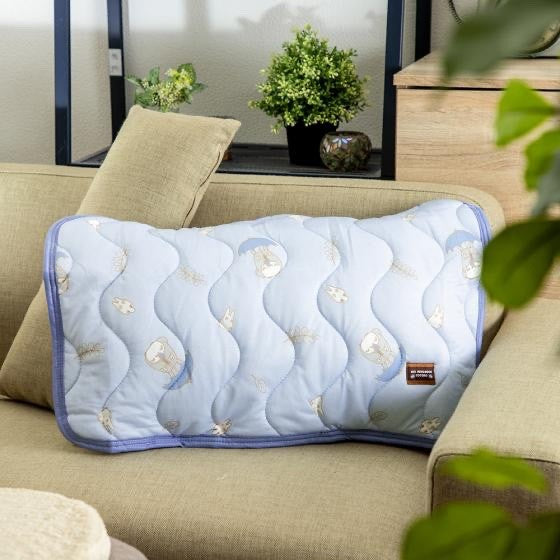 Studio Ghibli Cooling Pillow Pad Totoro Soot Sprites Jiji 43x63cm Bedding -Japan