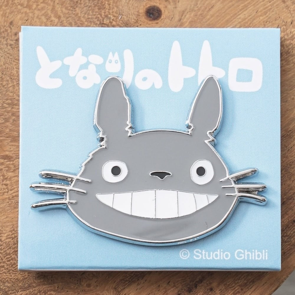 Official Studio Ghibli Ename Pin Badge 38 Designs Totoro Howl Ponyo & More Japan