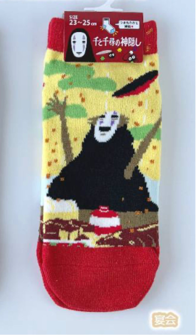 Studio Ghibli Character Socks Collection Totoro Spirited Away Howl’s