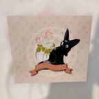Studio Ghibli Kiki’s Delivery Service Jiji Glass Holder Rare Colletable