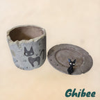 Studio Ghibli Kiki's Delivery Service Jiji World Planter Rare Collectable