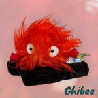 Studio Ghibli Howl’s Moving Castle Calcifer & Firewood Mascot Rare Collectable